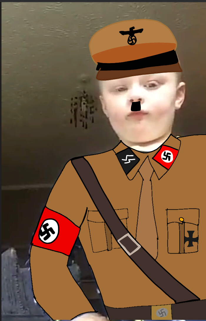 Scott being himself and being a nazi because he hates the jews.